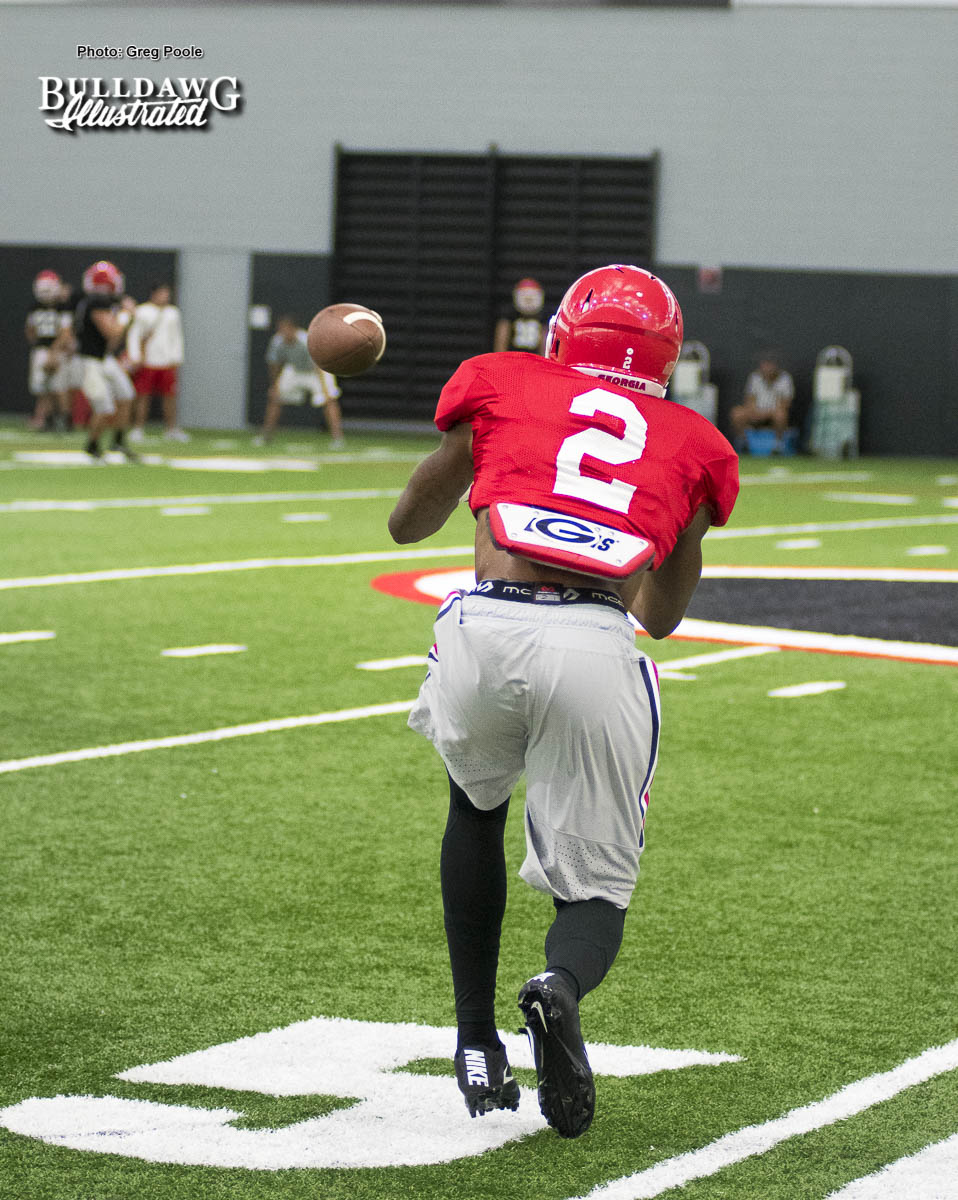 Jayson-Stanley (2) - Practice No. 13 of UGA Fall Camp - Monday, August 14, 2017