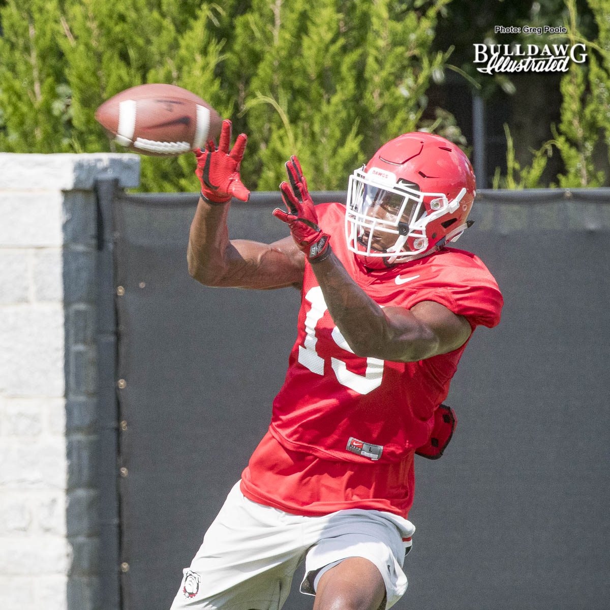 Matt Landers - UGA Fall Camp - Practice No. 20 - Tuesday, August 22, 2017