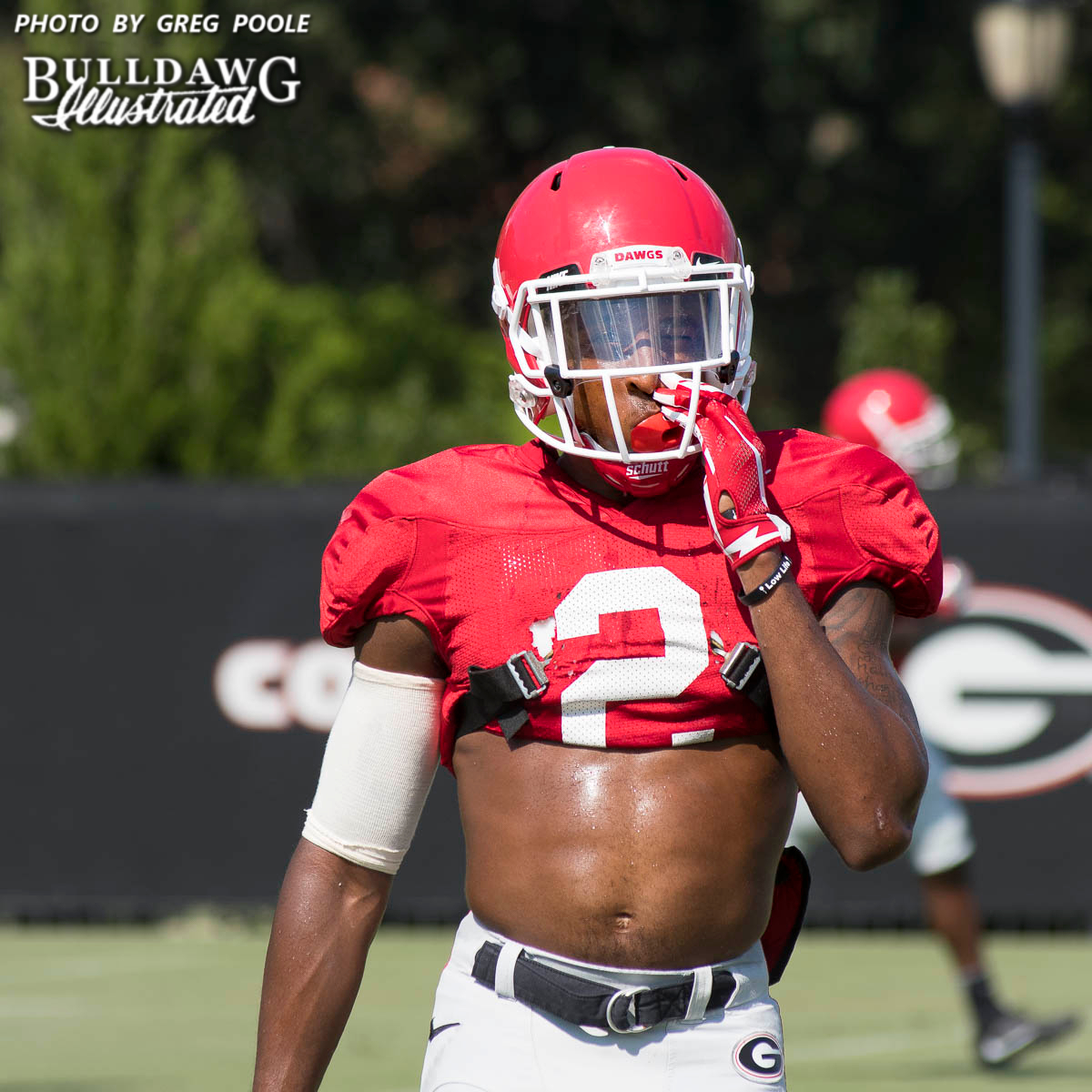 Jayson Stanley (2) - UGA Fall Camp - Practice No. 21 - Wednesday, Aug. 23, 2017
